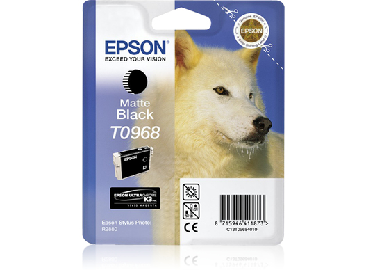 Epson T0968 ink cartridge 1 pc(s) Original Standard Yield Black