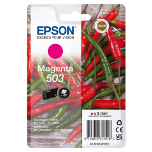 Epson 503 ink cartridge 1 pc(s) Original Standard Yield Magenta Epson 503 ink cartridge 1 pc(s) Original Standard Yield Magenta