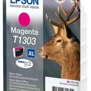 Epson Stag Singlepack Magenta T1303 DURABrite Ultra Ink