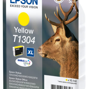 Epson Stag Singlepack Yellow T1304 DURABrite Ultra Ink