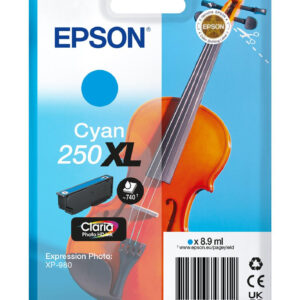Epson 250XL Violin Claria Photo HD ink cartridge 1 pc(s) Original Epson 250XL Violin Claria Photo HD ink cartridge 1 pc(s) Original