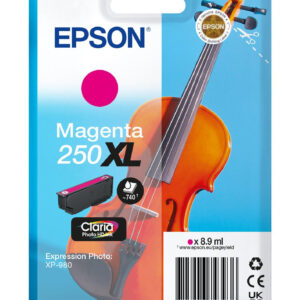 Epson 250XL Violin Claria Photo HD ink cartridge 1 pc(s) Original Epson 250XL Violin Claria Photo HD ink cartridge 1 pc(s) Original