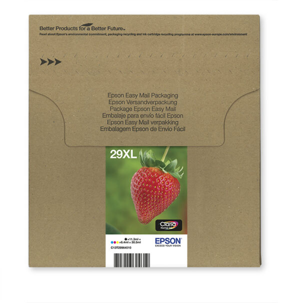Epson Strawberry Multipack 4-colours 29XL EasyMail Epson Strawberry Multipack 4-colours 29XL EasyMail
