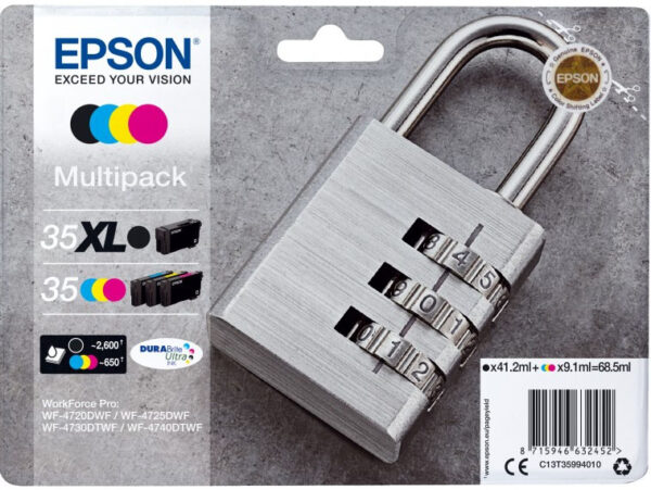 Epson Padlock C13T35994010 ink cartridge 1 pc(s) Original High (XL)