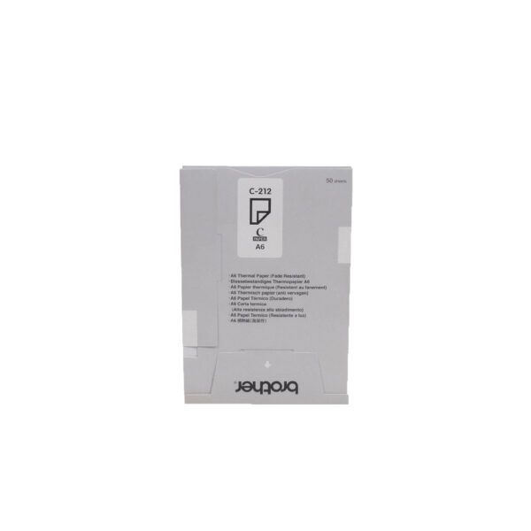 Brother C212S thermal paper A6