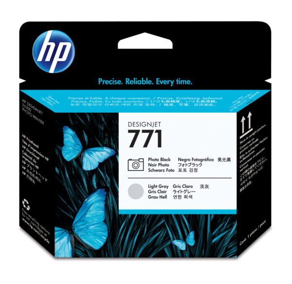 HP 771 Photo Black/Light Gray DesignJet Printhead