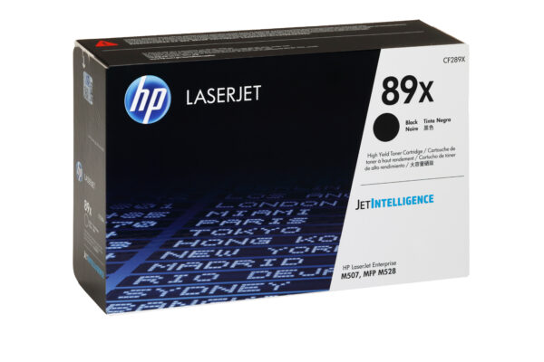 HP 89X High Yield Black Original LaserJet Toner Cartridge HP 89X High Yield Black Original LaserJet Toner Cartridge