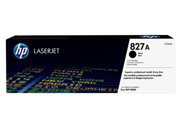 HP 827A Black Original LaserJet Toner Cartridge HP 827A Black Original LaserJet Toner Cartridge