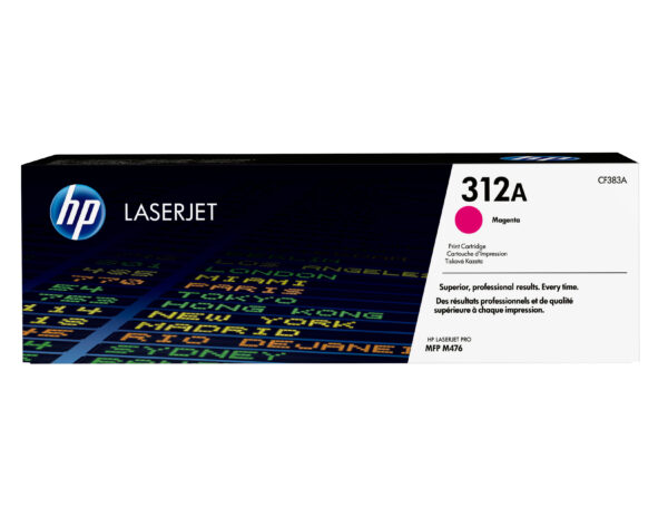 HP 312A Magenta LaserJet Toner Cartridge HP 312A Magenta LaserJet Toner Cartridge