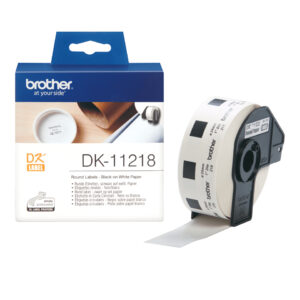 Brother DK-11218 printer label White Brother DK-11218 printer label White