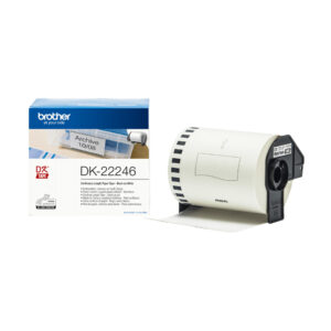 Brother DK-22246 label-making tape Black on white Brother DK-22246 label-making tape Black on white