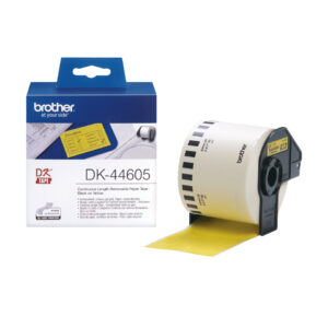 Brother DK-44605 printer label Yellow Brother DK-44605 printer label Yellow