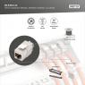 DIGITUS by ASSMANN Shop | CAT 6A Keystone Modul, geschirmt, werkzeugfreier Montageanschluss - 12 Stk.