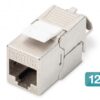 DIGITUS by ASSMANN Shop | CAT 6A Keystone Modul, geschirmt, werkzeugfreier Montageanschluss - 12 Stk.