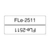 Brother FLE2511 label-making tape Black on white Brother FLE2511 label-making tape Black on white
