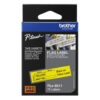 Brother FLE-6511 label-making tape Black on yellow Brother FLE-6511 label-making tape Black on yellow