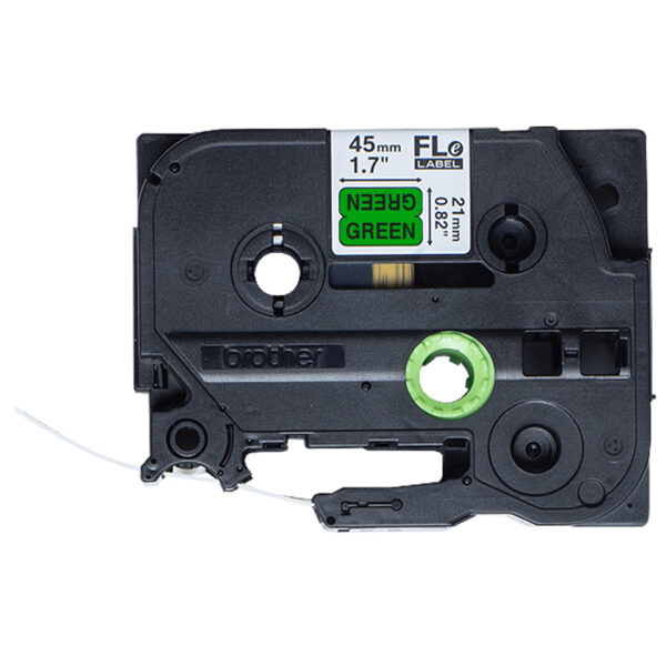 Brother FLE-7511 label-making tape Black on green Brother FLE-7511 label-making tape Black on green