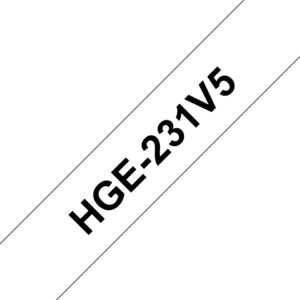Brother HGE-231V5 label-making tape Brother HGE-231V5 label-making tape