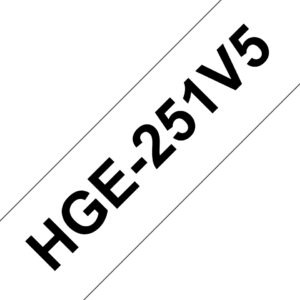 Brother HGE-251V5 label-making tape Brother HGE-251V5 label-making tape