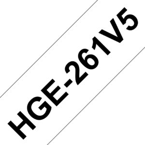 Brother HGE261V5 label-making tape Brother HGE261V5 label-making tape