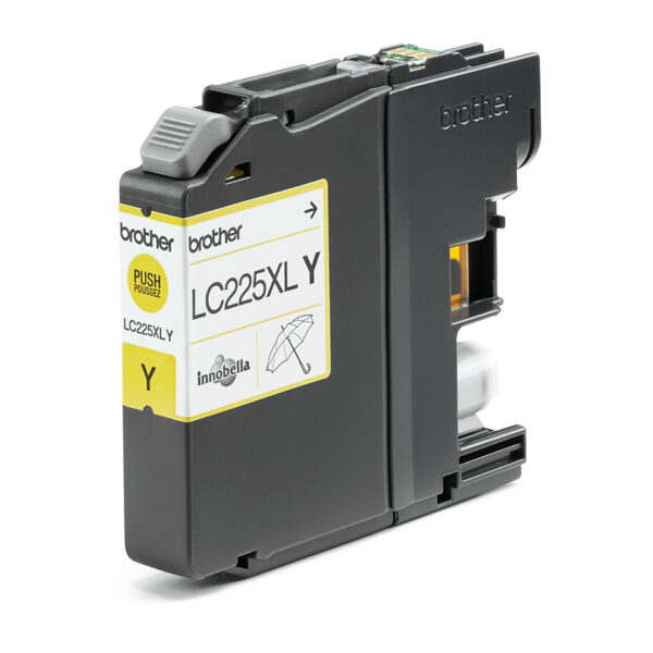 Brother LC225XLY ink cartridge 1 pc(s) Original High (XL) Yield Yellow Brother LC225XLY ink cartridge 1 pc(s) Original High (XL) Yield Yellow