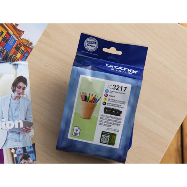 Brother LC3217VAL ink cartridge 4 pc(s) Original Black, Cyan,