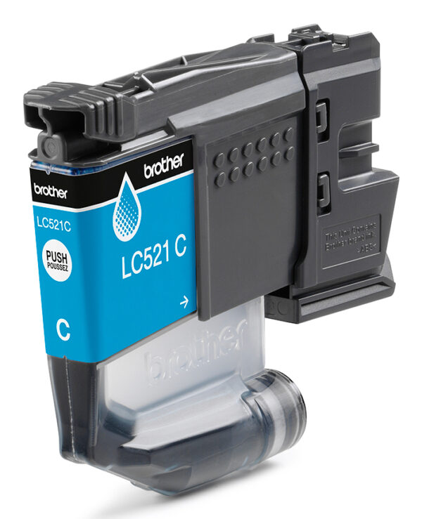 Brother LC521C Genuine Ink Cartridge - Cyan Brother LC521C Genuine Ink Cartridge - Cyan