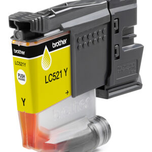 Brother LC521Y Genuine Ink Cartridge - Yellow Brother LC521Y Genuine Ink Cartridge - Yellow