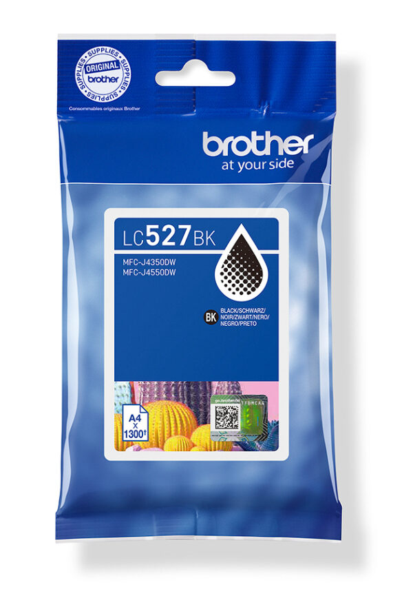 Brother Genuine LC527BK Ink Cartridge - Black Brother Genuine LC527BK Ink Cartridge - Black