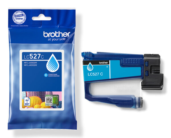Brother Genuine LC527C Ink Cartridge - Cyan Brother Genuine LC527C Ink Cartridge - Cyan