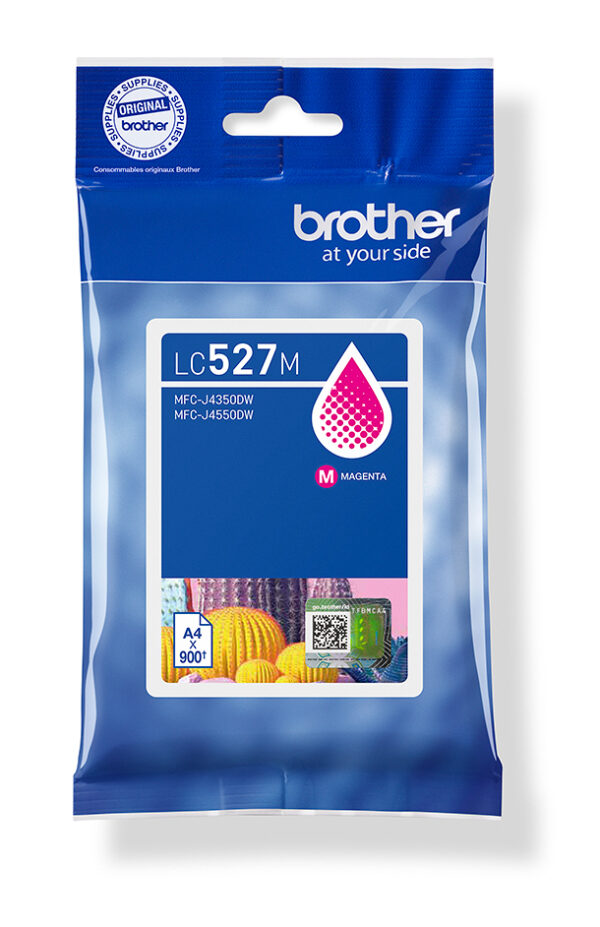 Brother Genuine LC527M Ink Cartridge - Magenta Brother Genuine LC527M Ink Cartridge - Magenta