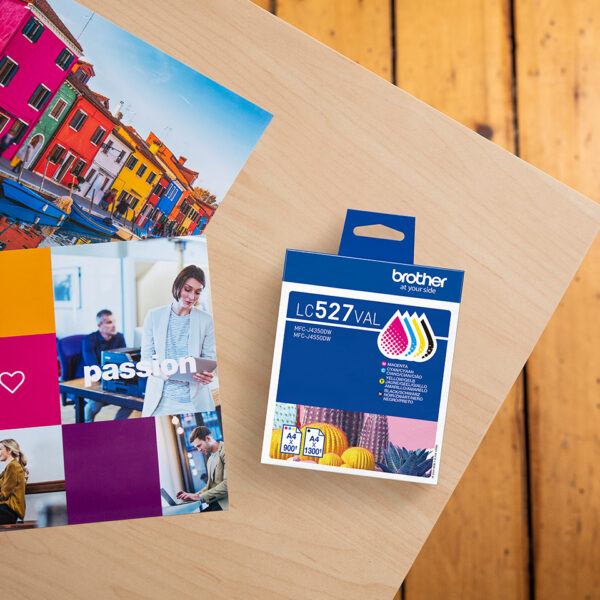 Brother Genuine LC527VAL Ink Cartridge Value Pack Brother Genuine LC527VAL Ink Cartridge Value Pack