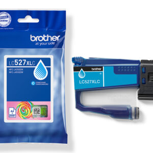 Brother Genuine LC527XLC High Yield Ink Cartridge - Cyan Brother Genuine LC527XLC High Yield Ink Cartridge - Cyan