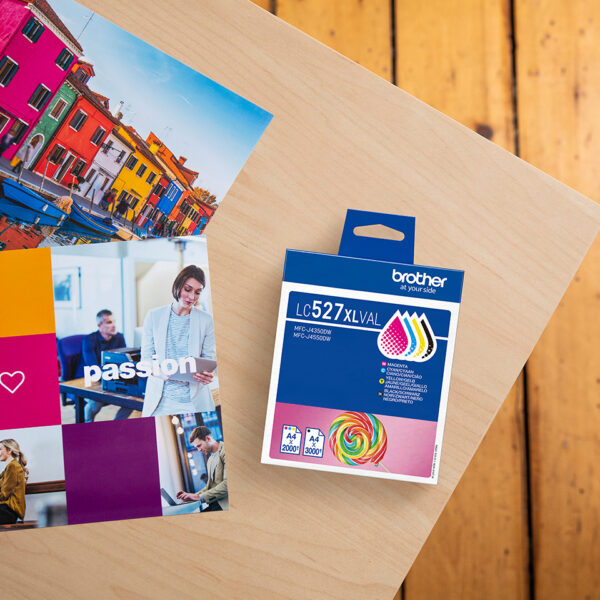 Brother Genuine LC527XLVAL Ink Cartridge Value Pack Brother Genuine LC527XLVAL Ink Cartridge Value Pack