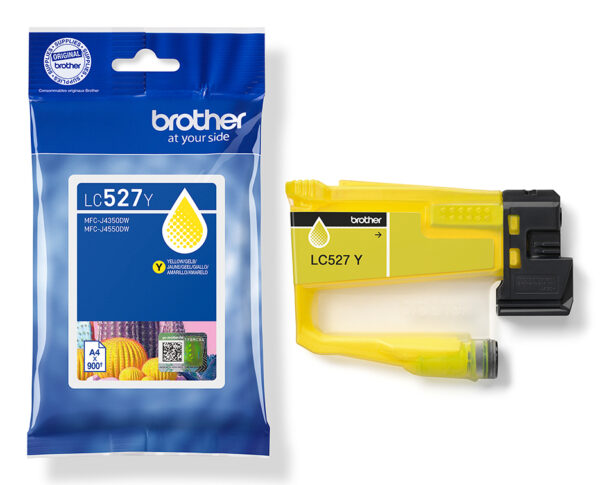 Brother Genuine LC527Y Ink Cartridge - Yellow Brother Genuine LC527Y Ink Cartridge - Yellow