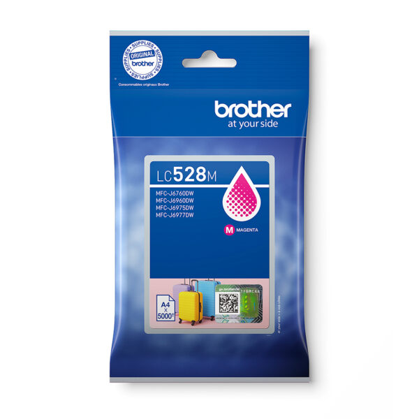 Brother LC528M ink cartridge 1 pc(s) Original Magenta Brother LC528M ink cartridge 1 pc(s) Original Magenta
