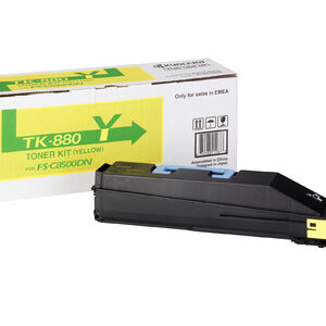KYOCERA TK-880Y toner cartridge 1 pc(s) Original Yellow KYOCERA TK-880Y toner cartridge 1 pc(s) Original Yellow