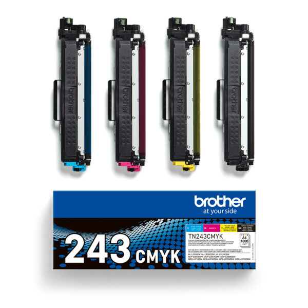 Brother TN-243CMYK toner cartridge 1 pc(s) Original Black, Cyan,
