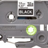 Brother TZE-335 label-making tape White on black TZ
