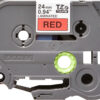 Brother TZE-451 label-making tape Black on red TZ