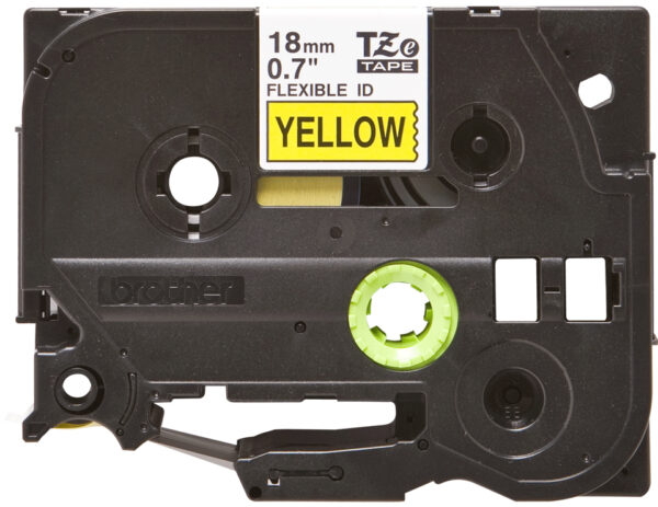 Brother TZE-FX641 label-making tape Black on yellow TZ Brother TZE-FX641 label-making tape Black on yellow TZ