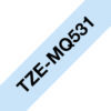 Brother TZEMQ531 label-making tape Black on blue TZe