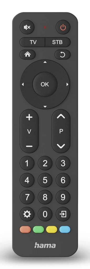 a0720dd20541c8460050bdc745aea10952f3bac5-1.jpg Hama 00221056 remote control IR Wireless TV Press buttons