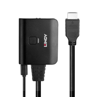 Lindy 2 Port HDMI 4K60 Splitter Cable
