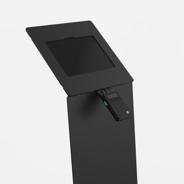 Bouncepad Wing + Card Reader Mount tablet security enclosure Black 27.7 cm (10.9")