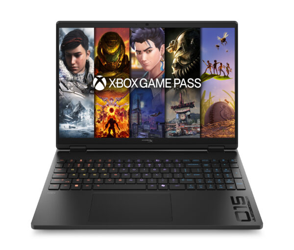 HP HyperX OMEN 15 inch Gaming Laptop PC 15-ga0001na Intel® Core™ i5 i5-14450HX 38.9 cm (15.3") 2K 16 GB DDR5-SDRAM NVIDIA® GeForce RTX™ 5050 Wi-Fi 6 (802.11ax) Windows 11 Home Black