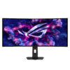 ASUS ROG Strix OLED XG34WCDMS computer monitor 86.4 cm (34") 3440 x 1440 pixels UltraWide Quad HD QD-OLED Black