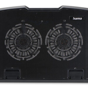 b306e5628fb5648aed370880ebc173f3d9285761.jpg Hama Black Metal laptop cooling pad 39.6 cm (15.6")