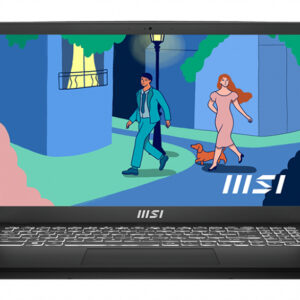 MSI Modern 15 B12M-027UK Intel® Core™ i5 i5-1235U Laptop 39.6 cm (15.6") Full HD 8 GB DDR4-SDRAM 512 GB SSD Wi-Fi 6 (802.11ax) Windows 11 Home Black