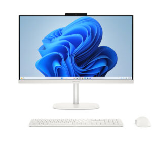 HP OmniStudio 24-cu0009na PC Intel Core 5 120U 60.5 cm (23.8") 1920 x 1080 pixels All-in-One PC 8 GB DDR5-SDRAM 512 GB SSD Windows 11 Home Wi-Fi 6 (802.11ax) White